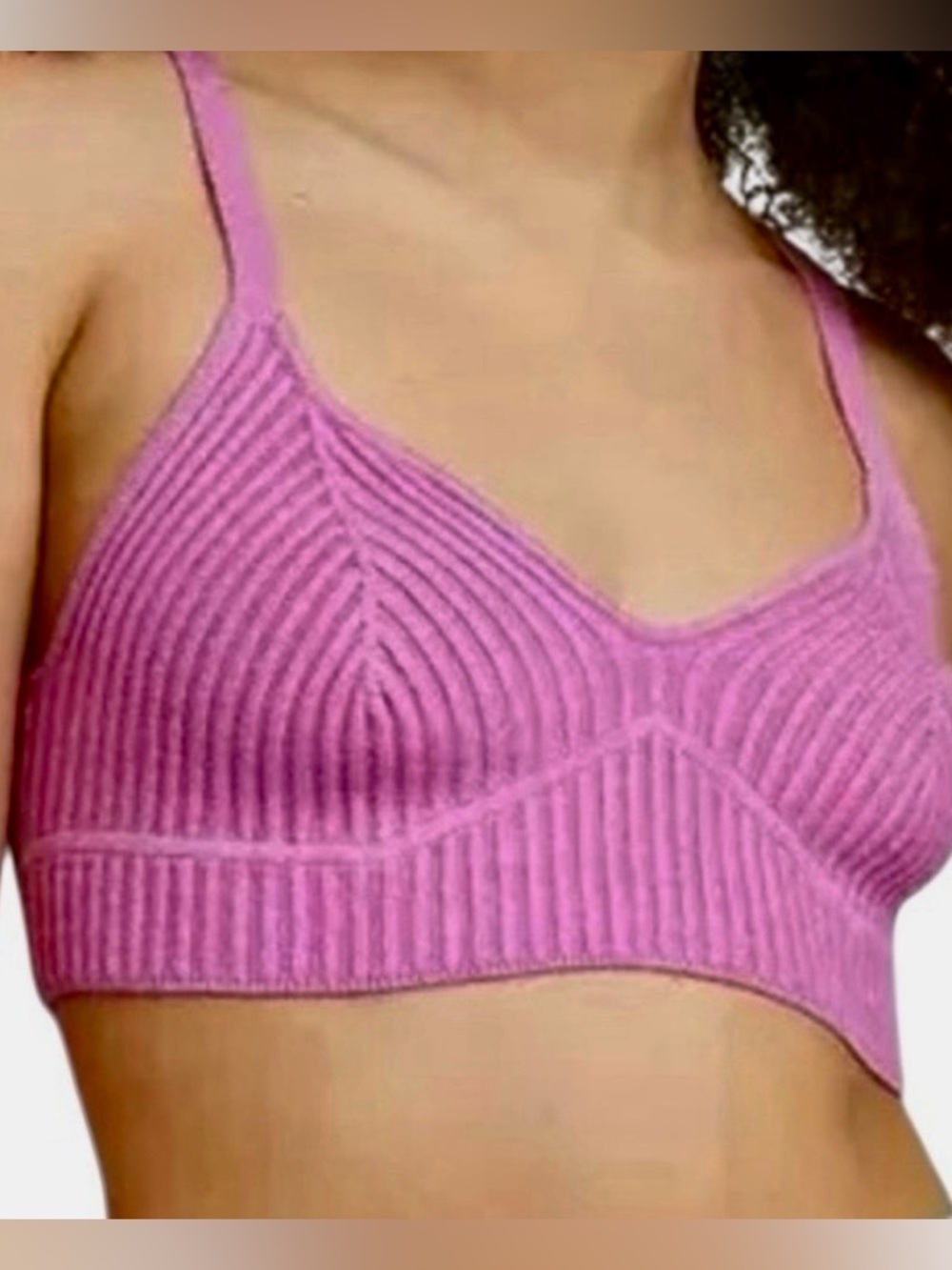 Ribbed Tank CropTop Pink Wild Fable XXS 00 Coachella Festival Y2K Target